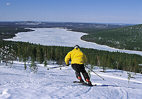 Skiing Finland